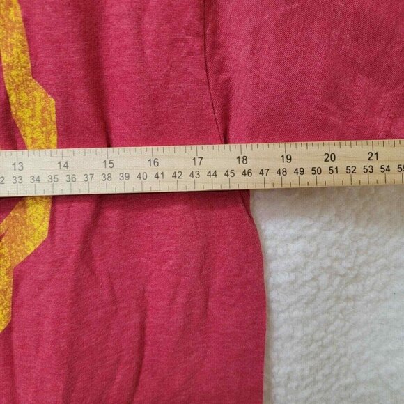 Avengers T Shirt Mens Medium‎ red Short Sleeve Iron Man cotton Blend Comfort - Picture 6 of 6